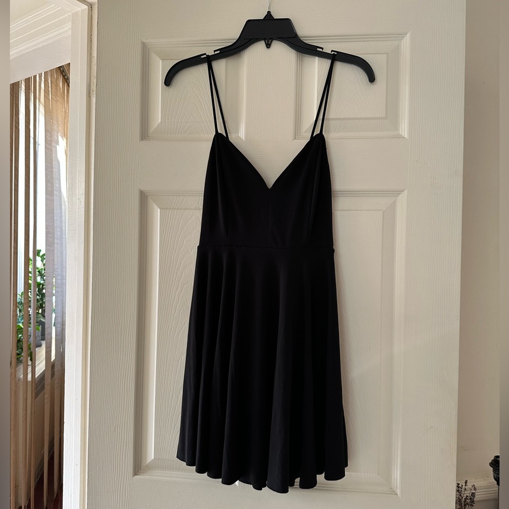 Urban Outfitters Kimchi Blue Black Strappy Mini Dress